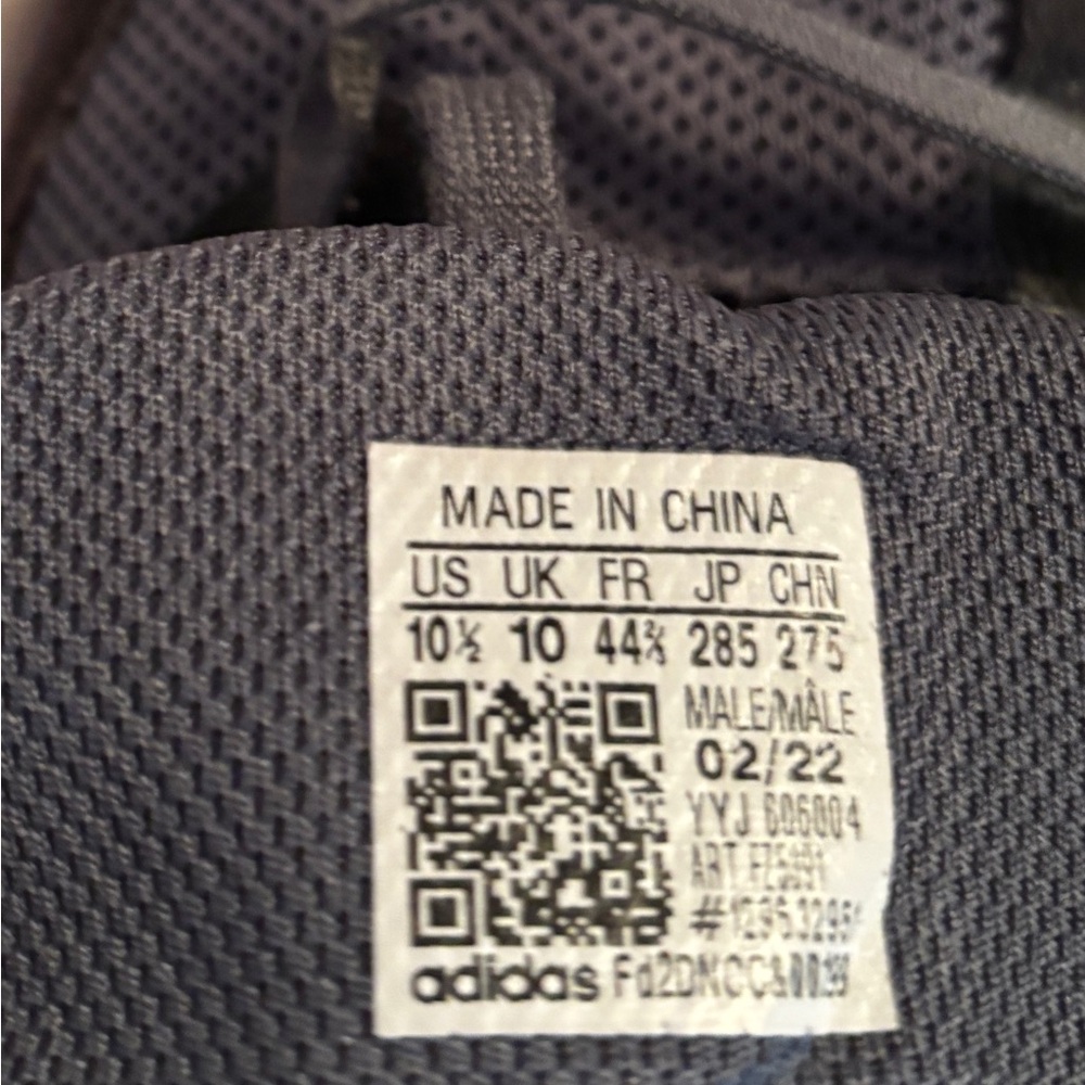 adidas Black and Gray Athletic Shoes - Picture 4 of 6